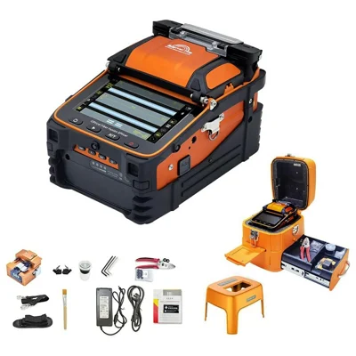 SIGNAL FIRE AI-9 Fiber Fusion Splicer 5S Splicing 15S Heating with Built-In OPM and VFL - US Plug