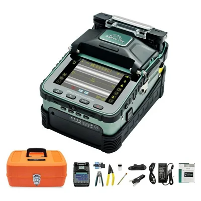 SPLICER DE FIBRA ÓPTICA SIGNAL FIRE AI-6A+ AI-6A+ 8S DE EMPALME 18S DE CALENTAMIENTO OPM VFL - CONECTOR US