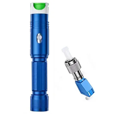 L506 Aluminum Alloy 10KM Fiber Optic Fault Locator with Rechargeable Lithium Battery