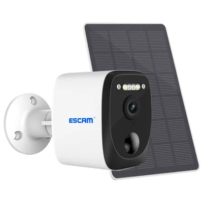 ESCAM QF370 3MP Cámara de Seguridad WiFi con Almacenamiento en la Nube, Alarma PIR, Visión Nocturna y Audio Bidireccional para Casa y Tienda
