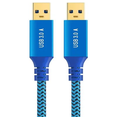 1m USB 3.0 Male to Male Cable Printer Hard Disk Box USB Extension Cable