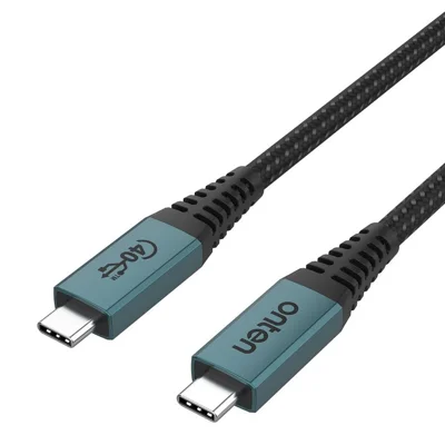 ONTEN 0,15 m OTN-CC203 Kablę USB4 40 Gbps PD 100 W Ładowanie Pełna Funkcjonalność Przesył Danych Wideo