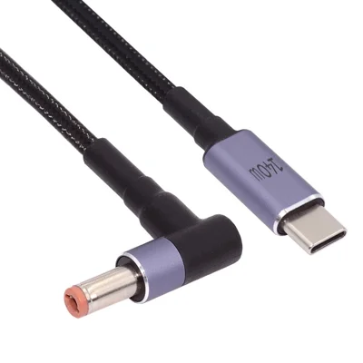 UC-065-5525MM 1.8m Type-C to DC 5.5*2.1mm PD 140W (20V 7A) Charging Cable Power Cord