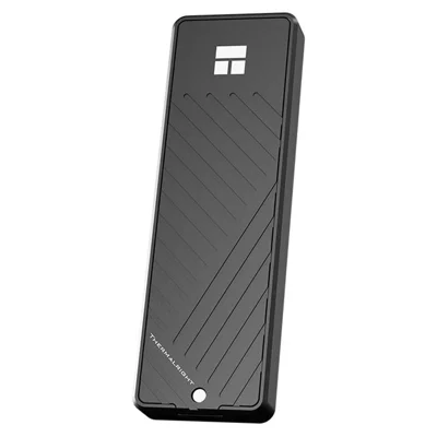 THERMALRIGHT HR-EB105 C M.2 NVMe SSD Enclosure USB 3.2 Gen2 Type-C Cable Aluminum Alloy CNC 8TB External Hard Drive Case - Black