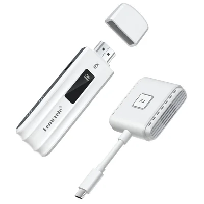 LEMORELE P300 Trådløs HD-afsender/modtageradapter HDTV-videostrømsystem med understøttelse af 1080P