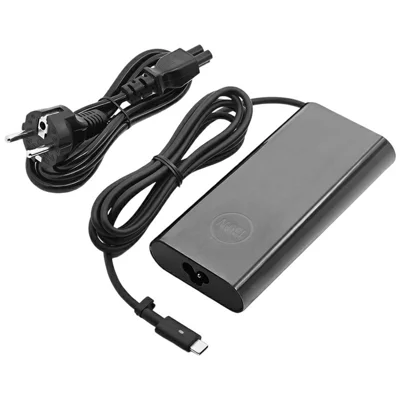 130W USB-C Power Adapter for Dell XPS 15 9500 / 9510 / XPS 17 9700 /  9720 Laptop Charger - EU Plug