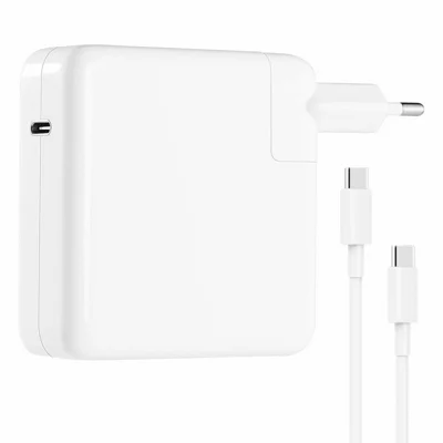 87W USB-C-Schnellladegerät für Laptop für MacBook Pro 14 Zoll (2023) / (2022) / MacBook Pro 15 Zoll (2019) / (2018) - EU-Stecker