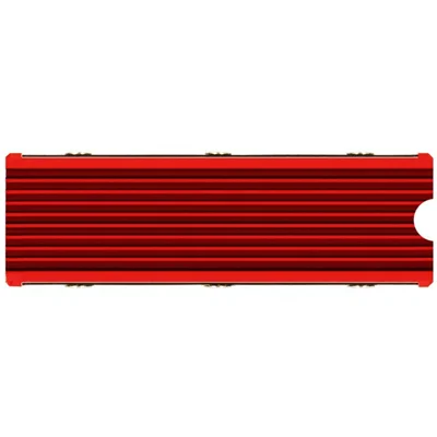 JEYI Cool Warship 2280 M.2 NVMe SSD Heatsink Double-Sided Thermal Silicone For PS5 SSD Cooling Vest - Red