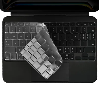 ENKAY iPad Pro Pro 11 (2025) / 11 (2024) US Version Magic Keyboard Cover Soft TPU Protective Film - Transparent