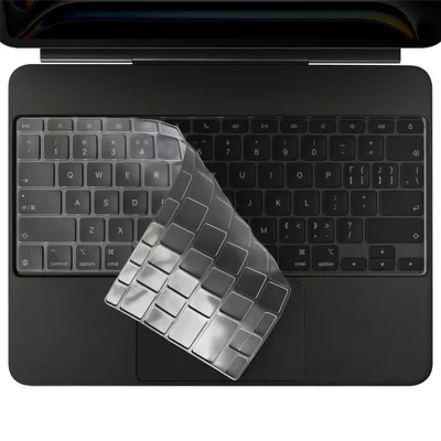 ENKAY iPad Pro 13 (2025) / 13 (2024) Magic Keyboard Cover Soft TPU Protective Film - Transparent