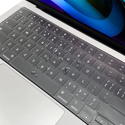 ENKAY per MacBook Neo 13 pollici (2026) A3404 Versione USA Layout Cover per Tastiera in Film TPU Ultra-sottile - Trasparente