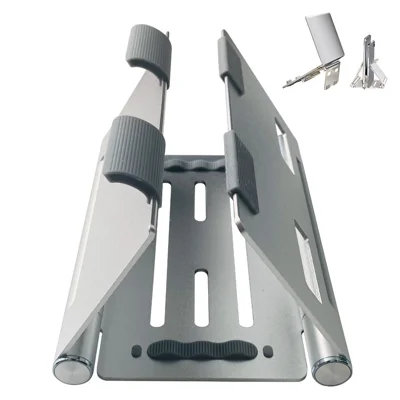 BENWIS 3 in 1 Foldable Laptop Tablet Stand Aluminum Alloy Multi-Function Notebook Tablet Phone Desktop Holder