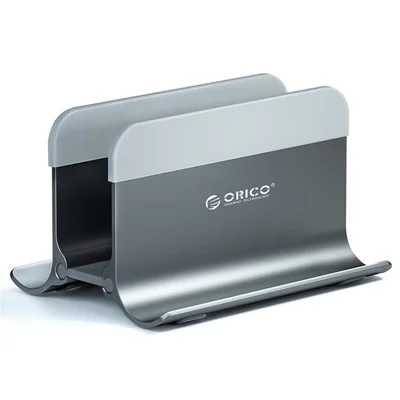 ORICO ORICO-NPB2 Notebook lodret stand af aluminiumslegering Skrivebords holder til bærbare - Grå