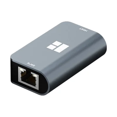 THERMALRIGHT HR-DA105 A USB-C to Gigabit Ethernet Adapter 1000Mbps Aluminum Alloy for Laptop and NAS - Gray