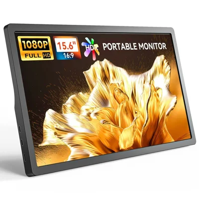 G10 15.6 Inch Portable Monitor IPS 1920x1080 Dual Type-C Full HD Display Extension Screen for Laptop Gaming