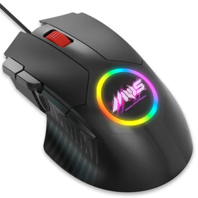 Y-FRUITFUL M89 USB Wired Gaming Mouse 7200 DPI 8 Programmable Buttons Mice with RGB Backlit for PC 