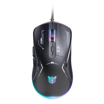 ONIKUMA CW917 Souris de Jeu 6 Boutons RGB Filaire Mécanique pour PC Esports - Noir