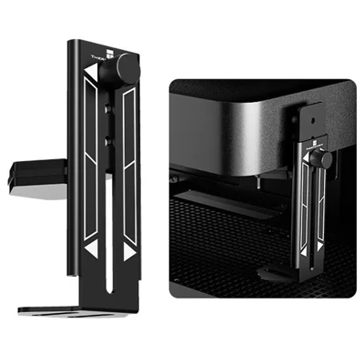 THERMALRIGHT HR-SCV-2 Support de Carte Graphique 8,5-119 mm Réglable en Hauteur en Acier au Carbone avec Double Structure de Soutien et Coussin Anti-Dérapant en EVA - Noir