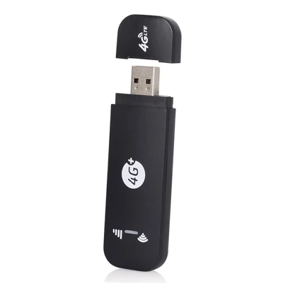 Clé WiFi U8 4G LTE Routeur 150 Mbps Carte réseau sans fil Adaptateurs WiFi sans fil débloqués (version UE) - Noir