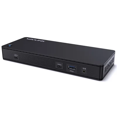 WAVLINK UTD22 USB4 Docking Station Dual Monitor USB-C Hub Support 96W Laptop Charging - US Plug