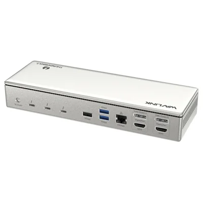 WAVLINK UTD41 PRO 15-in-1 Thunderbolt 4 Docking Station USB-A / RJ45 / Audio / SD Card Reader - US Plug
