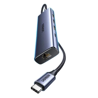 UGREEN CM512 55092 Type-C Hub 4-in-1 USB3.2 10Gbps 2.5G Ethernet Adapter Docking Station for Laptop