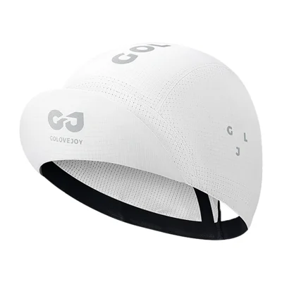 GOLOVEJOY XMZ297 Summer Cycling Cap Sweat Wicking Quick Dry Outdoor Road Bike Helmet Liner - White