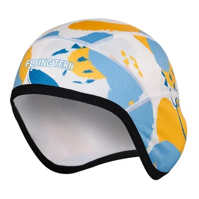 Flyingtern Winter Warm Kids Capite di Testa Morbida Orecchie da Testa Traspirabile Protezione Per Bambini Cappello - Blu / Giallo