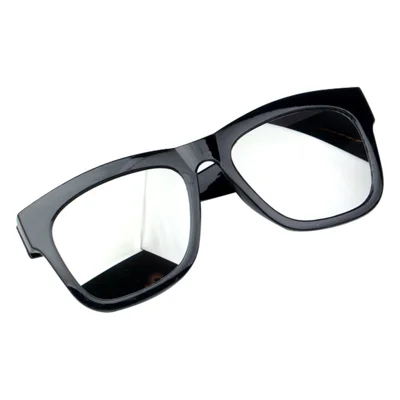 Occhiali da sole quadrati per bambini Occhiali da protezione Baby Travel Glasses per bambini di età compresa tra 3 e 10 anni - Riflesso d'argento