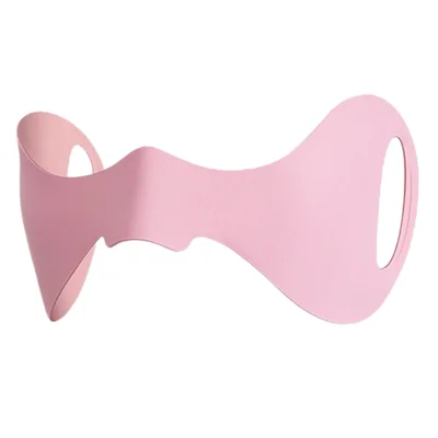 GOLOVEJOY DTJ62 Winter Ski Face Mask Breathable Hanging Ear Anti Freeze Nose Cover - Light Pink
