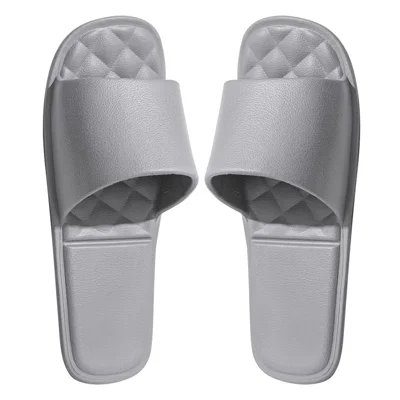 TZLDN LDN7730 Lightweight EVA Indoor Foldable Slides Anti-slip Travel Slippers - Grey / S (36-38)