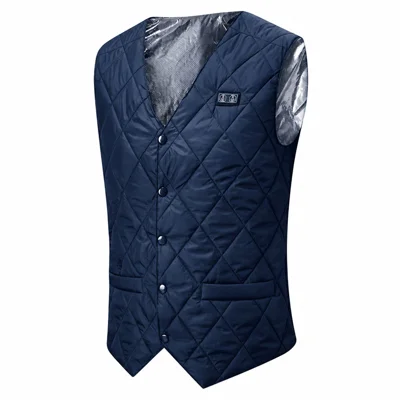USB Heated Vest, 16 Carbon Fiber Heating Panels, Three Temperature Control, Washable for Outdoor and Commuting Use
