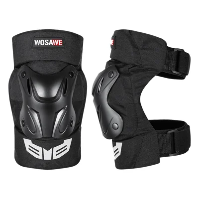 WOSAWE BC335 Motorcycle Knee Pads Protective Gear EVA Cushioning Off Road Leg Guards for Outdoor Sports