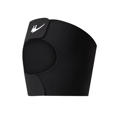 1 unidad de rodillera antideslizante ultrafina para verano, soporte para rodilla para correr, bádminton y deportes - Negro/L