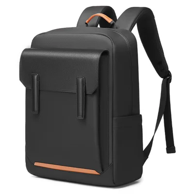 EURCOOL 25-0020 20L Laptop-Rucksack wasserabweisendes Modell für Pendeln, Reisen und Tagesausflüge, geeignet für 16-Zoll-Notebook – Schwarz