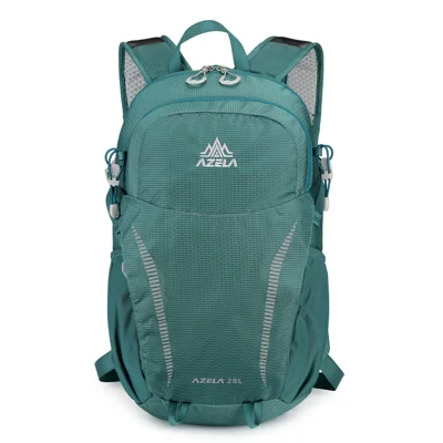 AZELA A1305 28L Outdoor Hiking Backpack Multi-Compartment Breathable Suspension System Daypack for Trekking Camping Cycling - Cyan