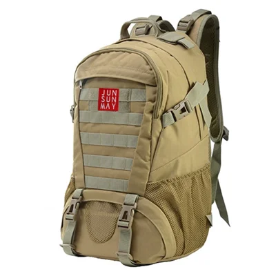 JUNSUNMAY J003 27L Waterproof Military Tactical Backpack Outdoor Army Assault Pack Hiking Trekking Rucksack - Khaki