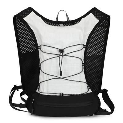 VANAHEIMR 2638 Hydration Backpack Water-Resistant Nylon 19 x 4 x 38cm for Hiking Cycling Running - White