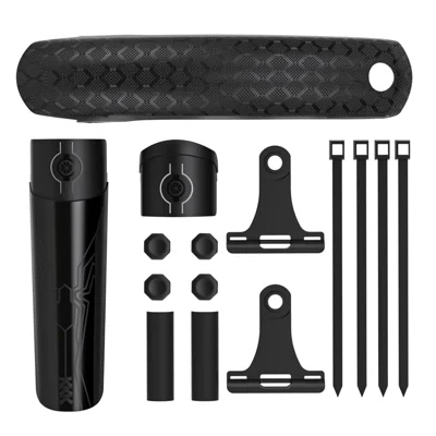 ENLEE E22137 For Mountain Bike Mudguard Textured Surface Quick Release Bicycle Fender