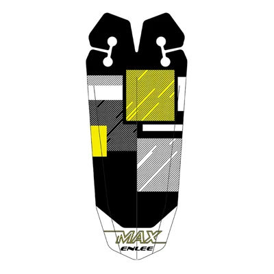 ENLEE MAX-S1 Bicycle Saddle Fender Rear Saddle Mudguard Ultra Light Rain Guard for Road, MTB Bike - Graffiti Pattern