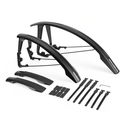 ROCKBROS FK-892 1 Par de Pára-lamas Dianteiro e Traseiro com Libertação Rápida para Bicicletas de Estrada e BTT