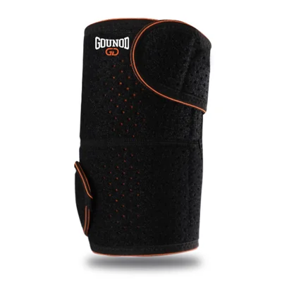 GOUNOD HS040 1Pc Sports Elbow Support Joint Protection Elbow Sleeve Compression Arm Guard - Black