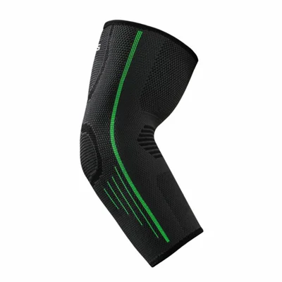 VBOSI 9037V 1Pc Size M 3D Knitting Sports Elbow Brace for Basketball Volleyball Badminton Joint Protection Elbow Support - Green
