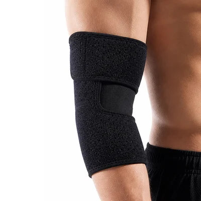 VILICO AB206 1Pc Sports Elbow Support Compression Elbow Sleeve for Basketball Tennis Running Cycling - Black