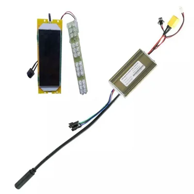 Panel de visualización LCD de 36V con controlador para el reemplazo de accesorios de la scooter eléctrica KUGOO S1/S2/S3 de 8 pulgadas
