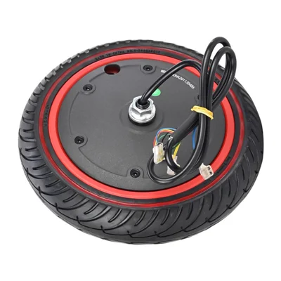 Pour Xiaomi 1S / Lite / M365 / M365 Pro / M365 Pro 2 / M365 Pro 3 Trottinette électrique Roue de moyeu 8,5 pouces 350W 36V Décoration cercle coloré Pneu gonflable - Rouge