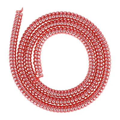 1m Spiral Brake Cable Cover Sleeve for Xiaomi M365 / Ninebot G30 Electric Scooter Spiral Line Brake Protector - Red