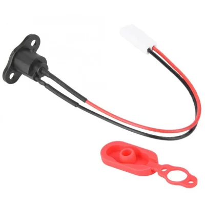Pour Xiaomi M365 / Pro Chargeur + Couvercle Étanche Pièce de Rechange pour Trottinette Électrique
