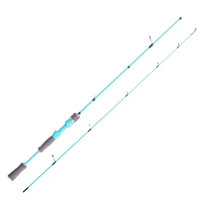 28263 168cm Carbon Fishing Rod EVA Handle Baitcasting Spinning / Casting Fishing Pole - Baby Blue / Spinning Rod