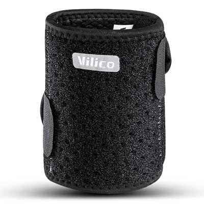 VILICO AB063 1Pc Spring Support Sports Wrist Brace Breathable Anti-Sprain Tennis Fitness Wrist Guard
